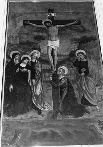 tableau : Crucifixion (la) - © Ministère de la Culture (France), Médiathèque du patrimoine et de la photographie (objets mobiliers), tous droits réservés