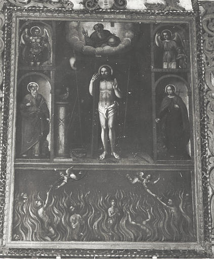 retable, tableau : Les Ames du Purgatoire - © Ministère de la Culture (France), Médiathèque du patrimoine et de la photographie (objets mobiliers), tous droits réservés