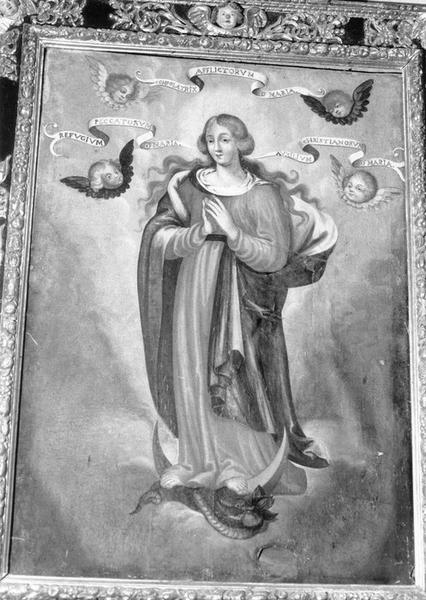 tableau, cadre : Immaculée Conception (l'), vue générale