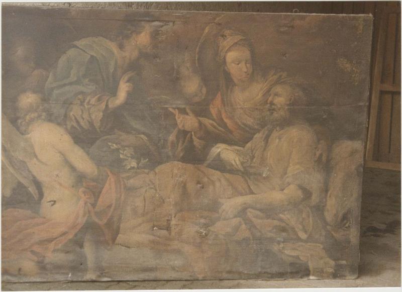 tableau : la Mort de saint Joseph, vue générale - © Ministère de la Culture (France), Médiathèque du patrimoine et de la photographie (objets mobiliers), tous droits réservés