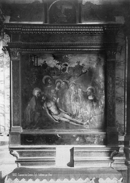 retable, tableau : Descente de Croix (la), vue générale - © Ministère de la Culture (France), Médiathèque du patrimoine et de la photographie (objets mobiliers), tous droits réservés