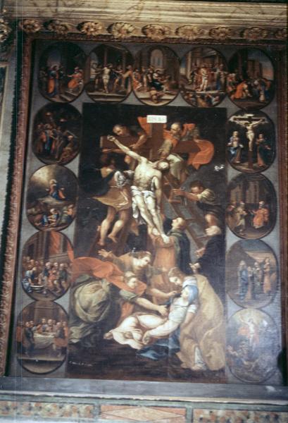 tableau : Descente de Croix, vue générale