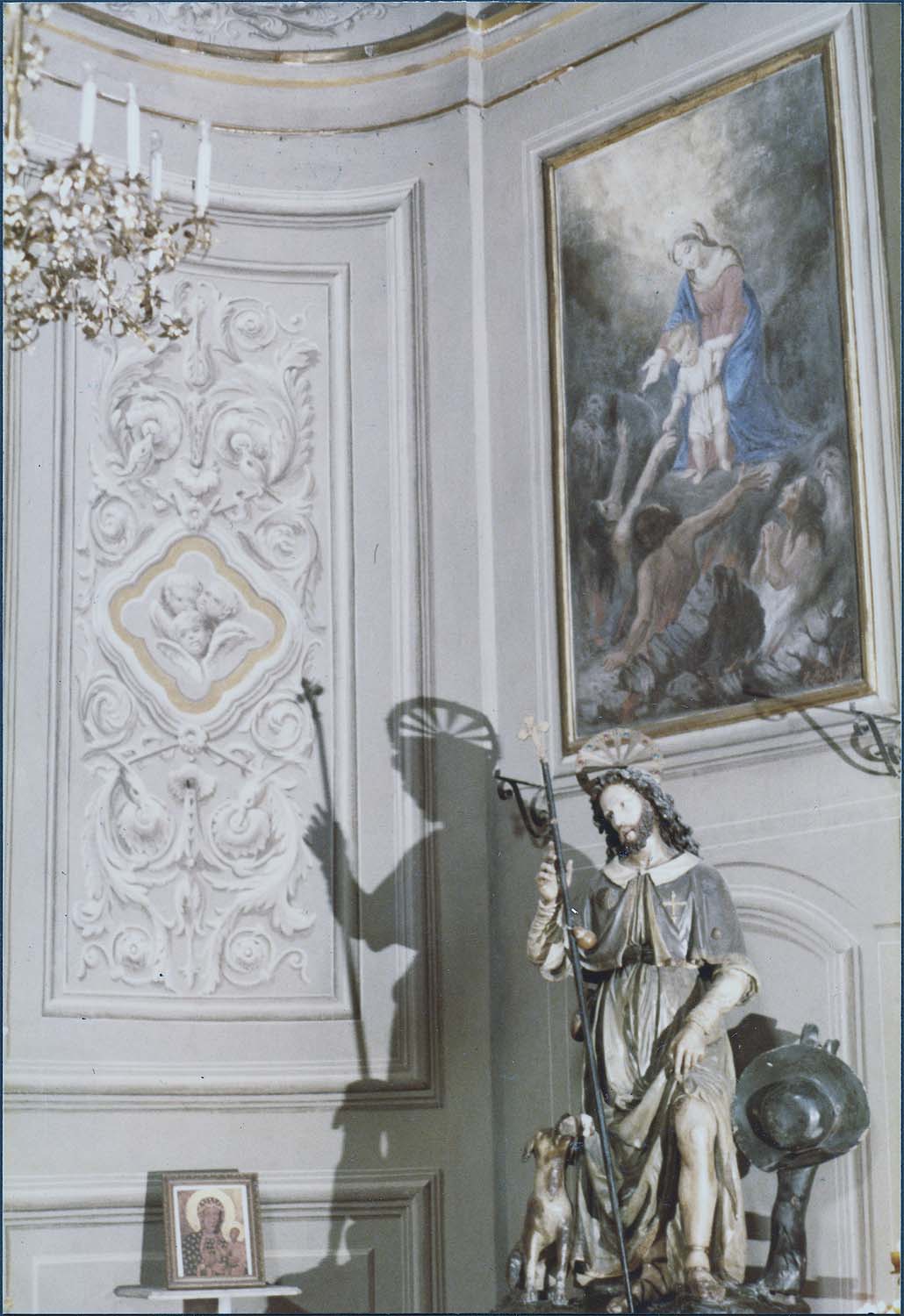 groupe sculpté de procession : Saint Roch, vue générale - © Ministère de la Culture (France), Médiathèque du patrimoine et de la photographie (objets mobiliers), tous droits réservés