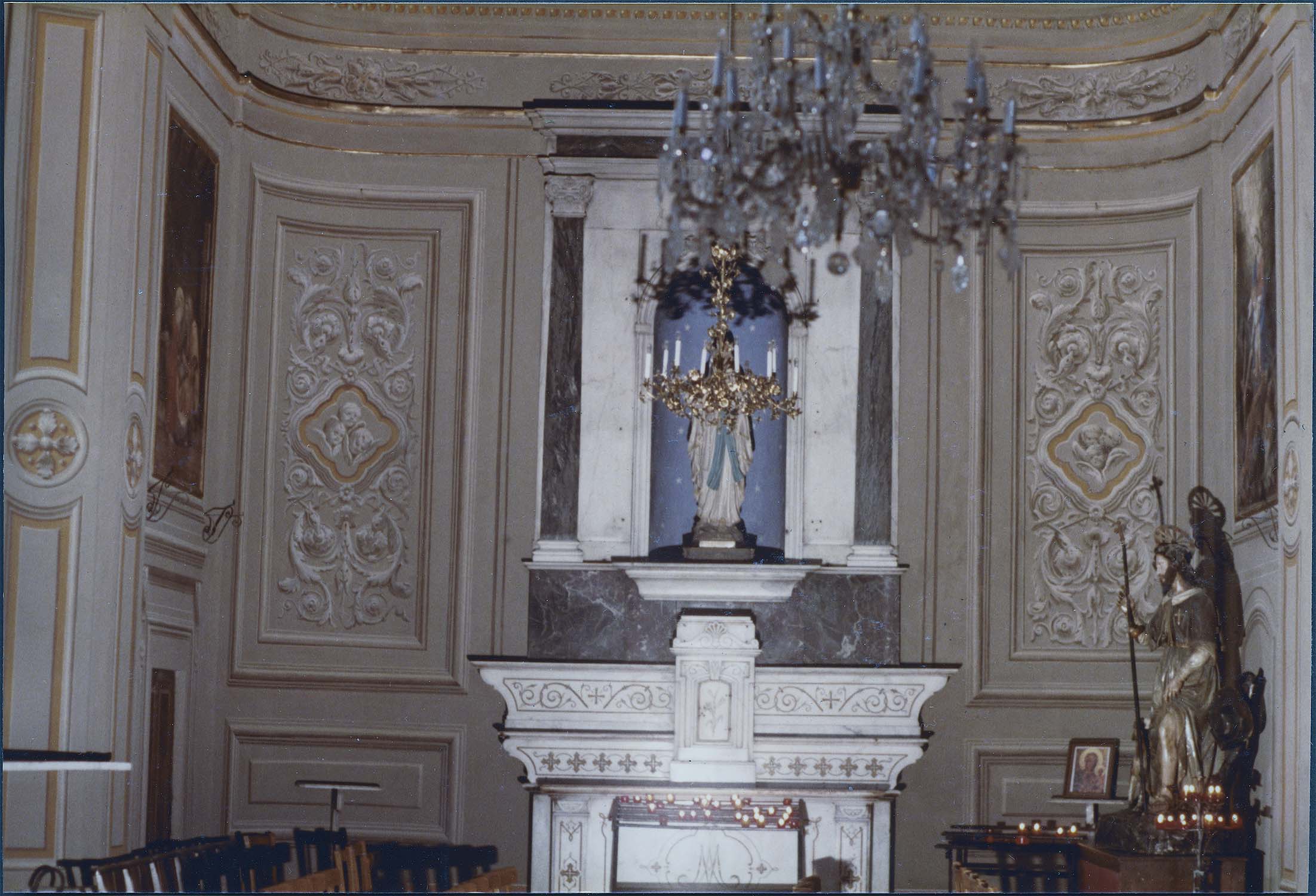 chapelle latérale, vue générale