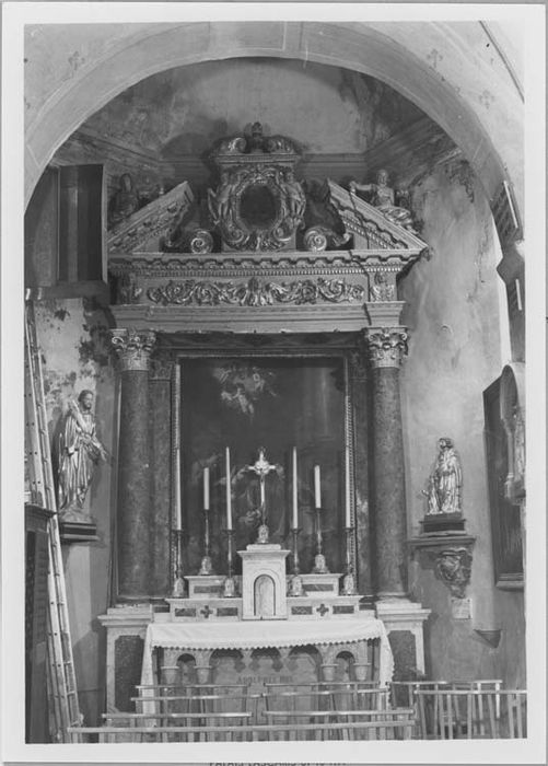 retable de la chapelle Saint-Joseph, vue générale