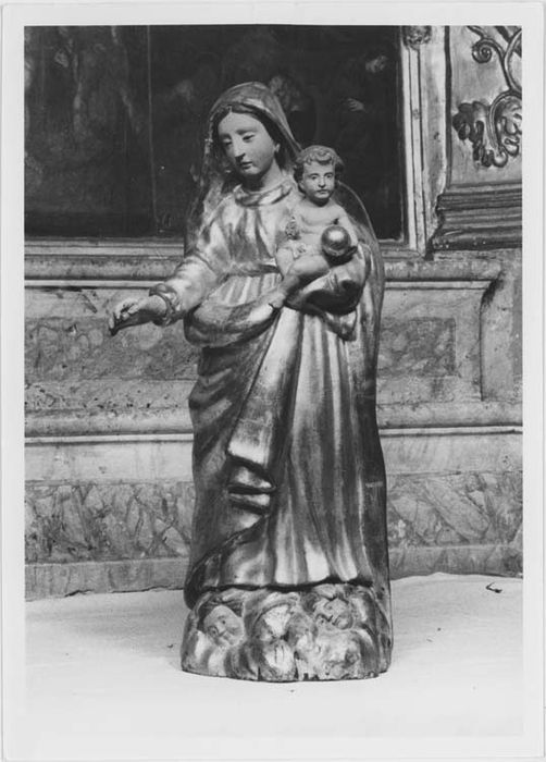 Statuette : Vierge à l'Enfant