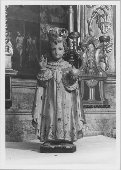 Statuette : l'Enfant Jésus dit de Prague