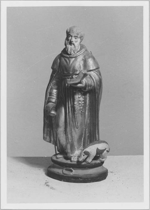 statuette : saint Antoine, vue générale - © Ministère de la Culture (France), Médiathèque du patrimoine et de la photographie, diffusion RMN-GP