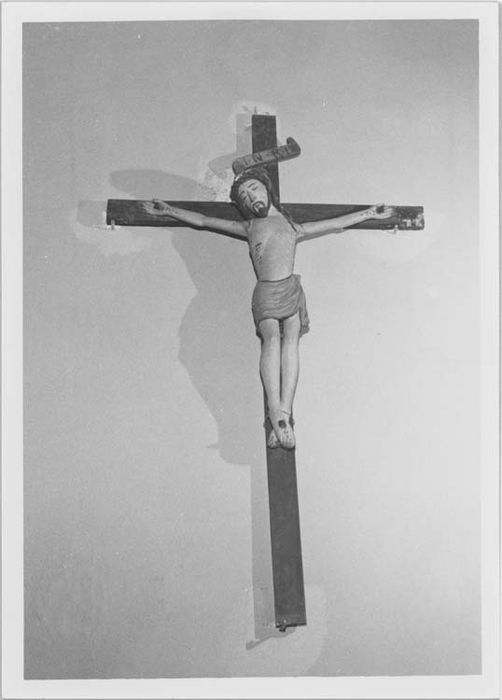 statue : Christ en croix, vue générale - © Ministère de la Culture (France), Médiathèque du patrimoine et de la photographie, diffusion RMN-GP