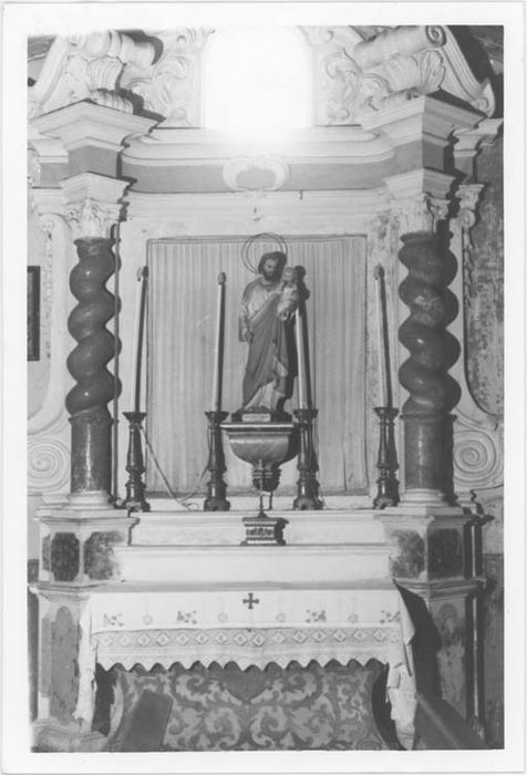 autel et retable dits de saint Joseph, vue générale - © Ministère de la Culture (France), Médiathèque du patrimoine et de la photographie, diffusion RMN-GP