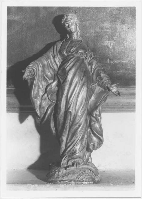 statuette : Immaculée Conception, vue générale - © Ministère de la Culture (France), Médiathèque du patrimoine et de la photographie, diffusion RMN-GP