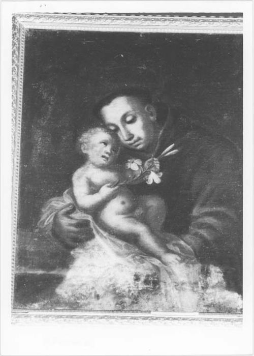 tableau : saint Antoine de Padoue et l'Enfant Jésus, vue générale