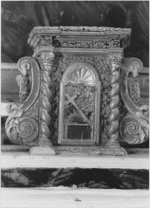 tabernacle du retable des Ames du Purgatoire, vue générale