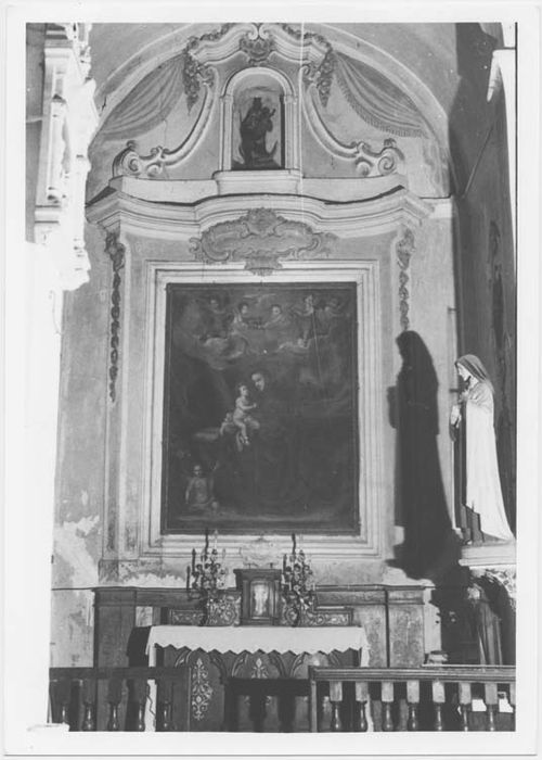 retable et tableau : Jésus apparaissant à saint Antoine de Padoue, vue générale - © Ministère de la Culture (France), Médiathèque du patrimoine et de la photographie, diffusion RMN-GP