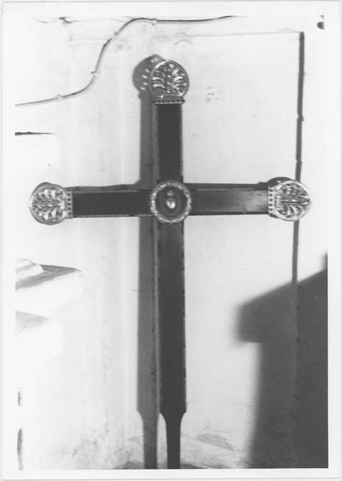 Croix de procession du Sacré Coeur