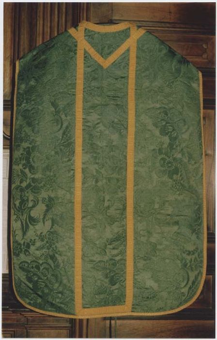 chasuble (ornement vert), vue générale - © Ministère de la Culture (France), Médiathèque du patrimoine et de la photographie, diffusion RMN-GP