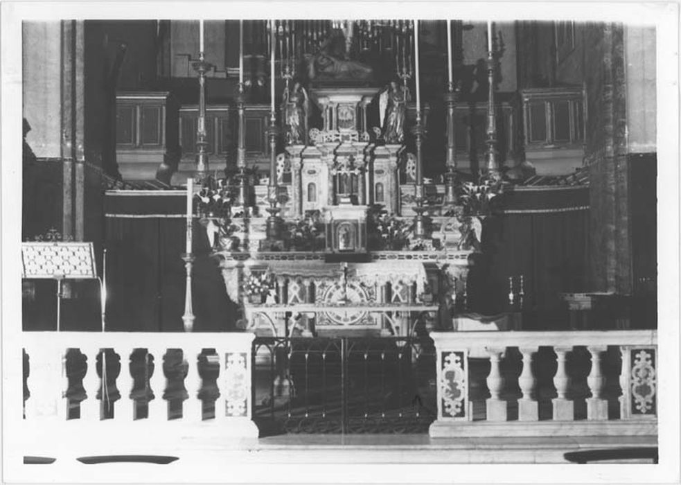 clôture de choeur : appui de communion, vue générale - © Ministère de la Culture (France), Médiathèque du patrimoine et de la photographie, diffusion RMN-GP