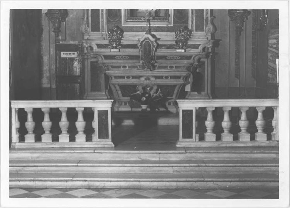 clôture de la chapelle du Rosaire (appui de communion), vue générale - © Ministère de la Culture (France), Médiathèque du patrimoine et de la photographie, diffusion RMN-GP