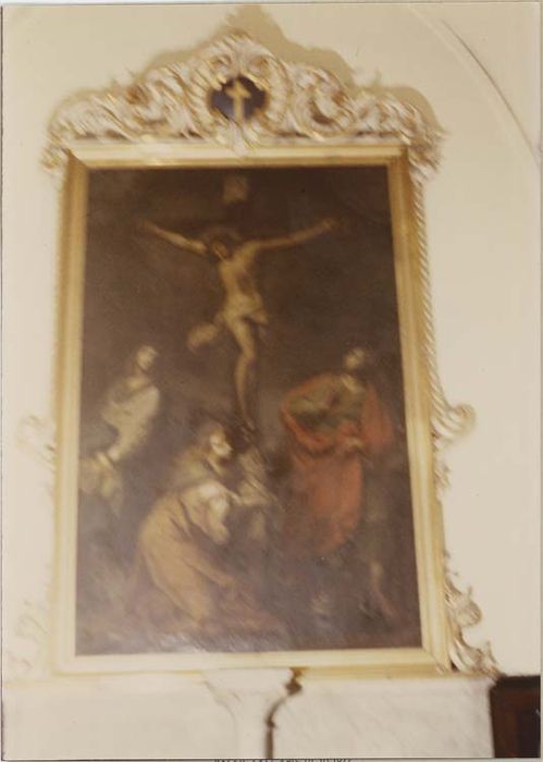 tableau et son cadre : la Crucifixion, vue générale - © Ministère de la Culture (France), Médiathèque du patrimoine et de la photographie, diffusion RMN-GP