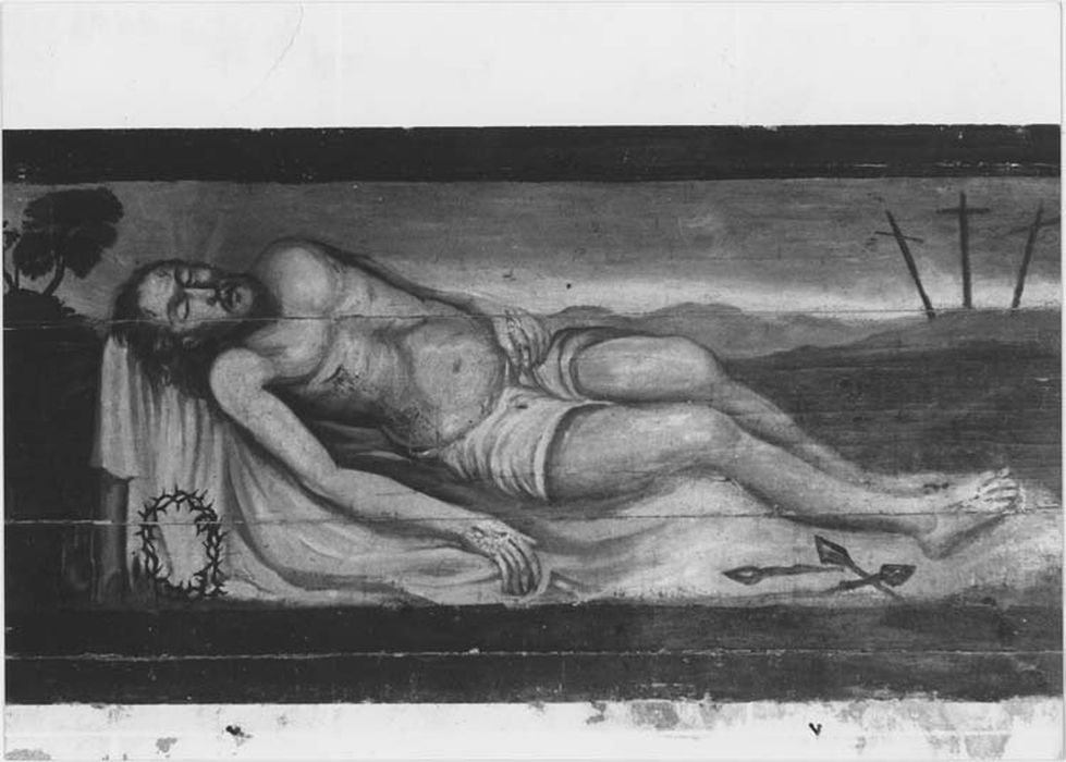 Tableau : le Christ mort