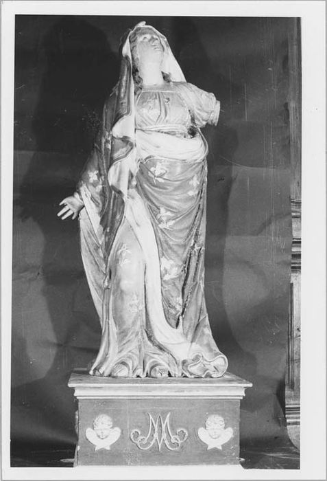 statue de procession : Vierge de douleurs, vue générale - © Ministère de la Culture (France), Médiathèque du patrimoine et de la photographie, diffusion RMN-GP