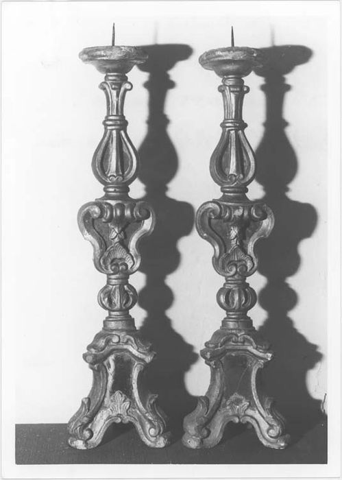 Chandeliers (paire), vue générale