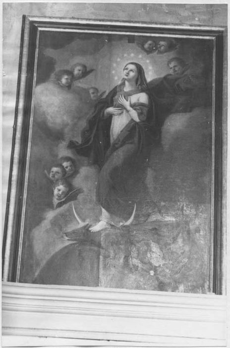 tableau : l'Immaculée Conception, vue générale