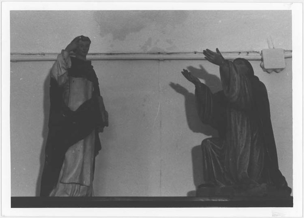 2 statuettes : saint Thomas d'Aquin et saint Dominique, vue générale - © Ministère de la Culture (France), Médiathèque du patrimoine et de la photographie, diffusion RMN-GP