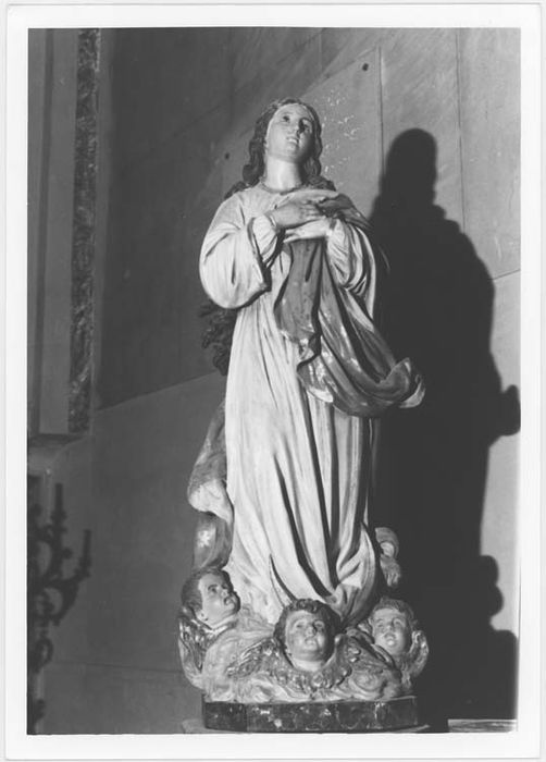 statue (petite nature) : l'Immaculée Conception, vue générale - © Ministère de la Culture (France), Médiathèque du patrimoine et de la photographie, diffusion RMN-GP