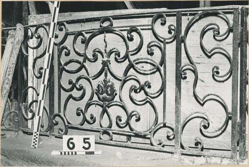 clôture liturgique (grille de communion) - © Ministère de la Culture (France), Médiathèque du patrimoine et de la photographie, diffusion GrandPalaisRmn Photo