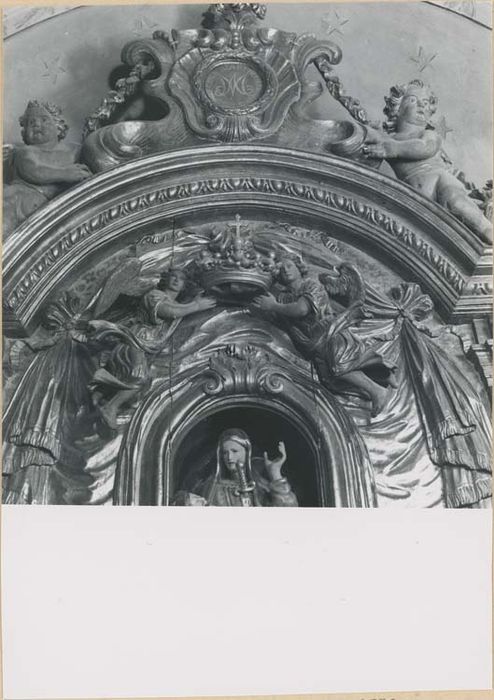 autel, retable, 6 chandeliers et croix d'autel de la chapelle de Notre-Dame-des-sept-douleurs - © Ministère de la Culture (France), Médiathèque du patrimoine et de la photographie, diffusion GrandPalaisRmn Photo