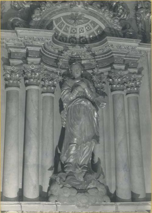 retable, niche, statue : Vierge immaculée - © Ministère de la Culture (France), Médiathèque du patrimoine et de la photographie, diffusion GrandPalaisRmn Photo