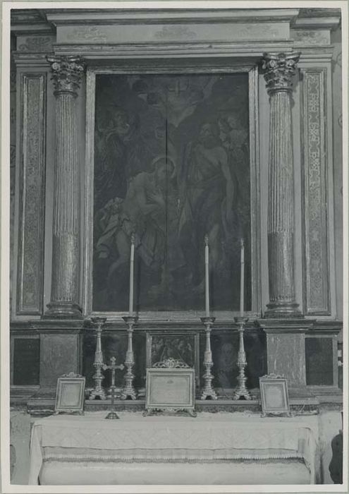 retable des Pastorelli : le Baptême du Christ