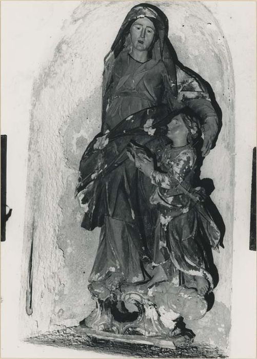 groupe sculpté de procession : Sainte Anne et la Vierge - © Ministère de la Culture (France), Médiathèque du patrimoine et de la photographie, diffusion GrandPalaisRmn Photo