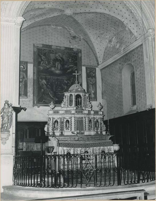 autel, tabernacle, exposition, statues (maître-autel) - © Ministère de la Culture (France), Médiathèque du patrimoine et de la photographie, diffusion GrandPalaisRmn Photo