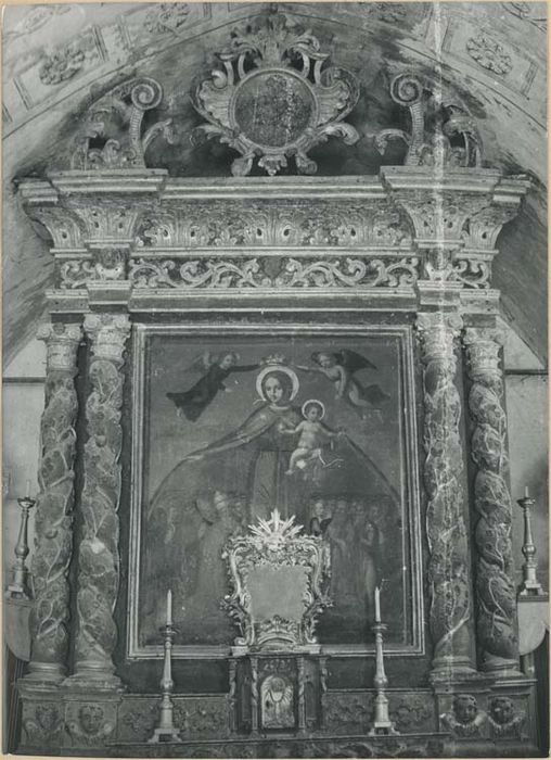 retable, tableau : la Vierge de Miséricorde - © Ministère de la Culture (France), Médiathèque du patrimoine et de la photographie, diffusion GrandPalaisRmn Photo