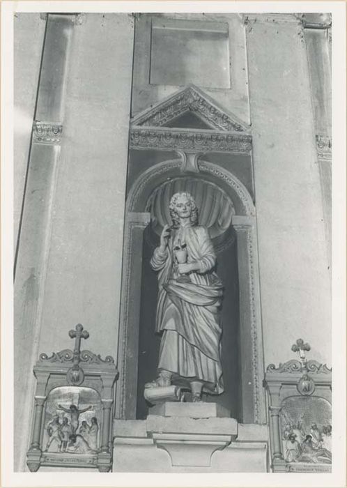 groupe sculpté : Cortège apostolique