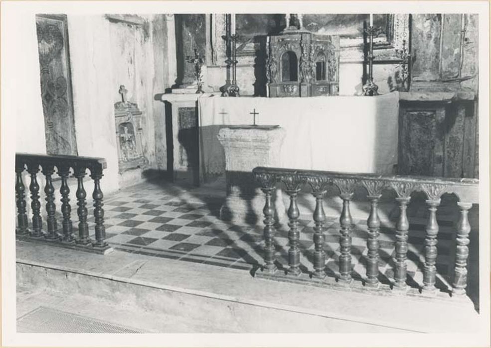 clôture de la 3e chapelle latérale Sud (balustrade) - © Ministère de la Culture (France), Médiathèque du patrimoine et de la photographie, diffusion GrandPalaisRmn Photo