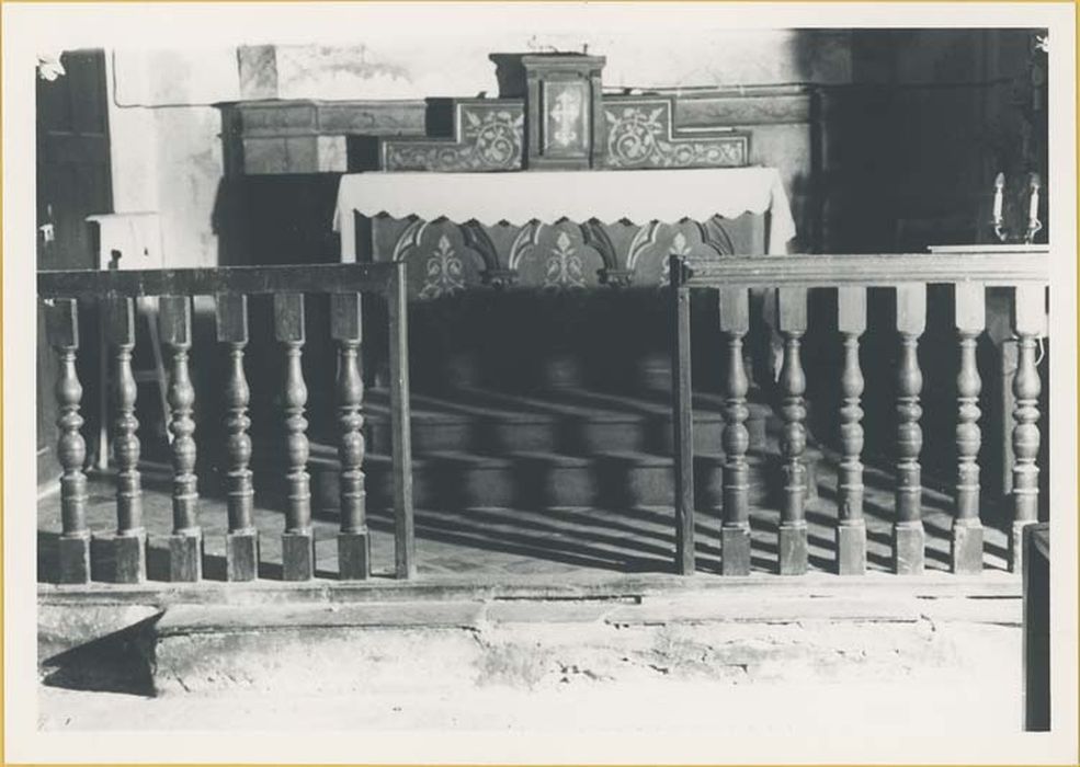 clôture de la première chapelle nord (balustrade) - © Ministère de la Culture (France), Médiathèque du patrimoine et de la photographie, diffusion GrandPalaisRmn Photo