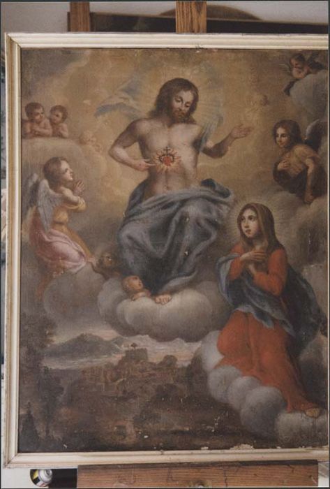tableau : le Sacré-Coeur