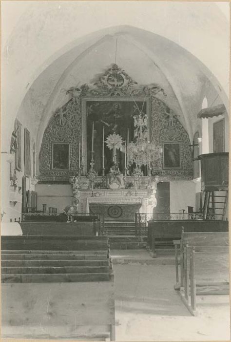 autel, retable, gradins d'autel, tabernacle (maître-autel)