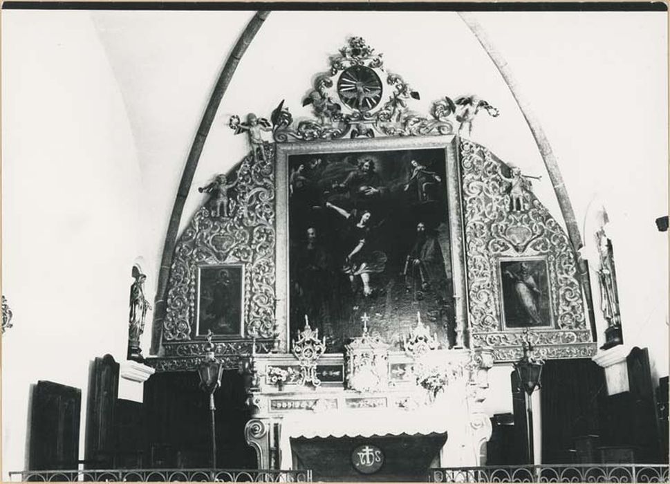 autel, retable, gradins d'autel, tabernacle (maître-autel) 