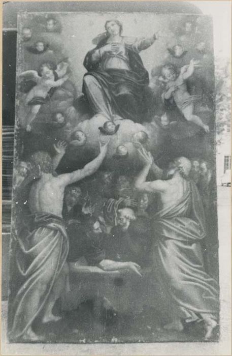 tableau : l'Assomption de la Vierge