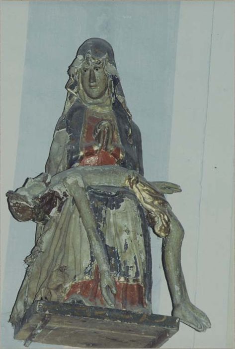 groupe sculpté : Vierge de Pitié