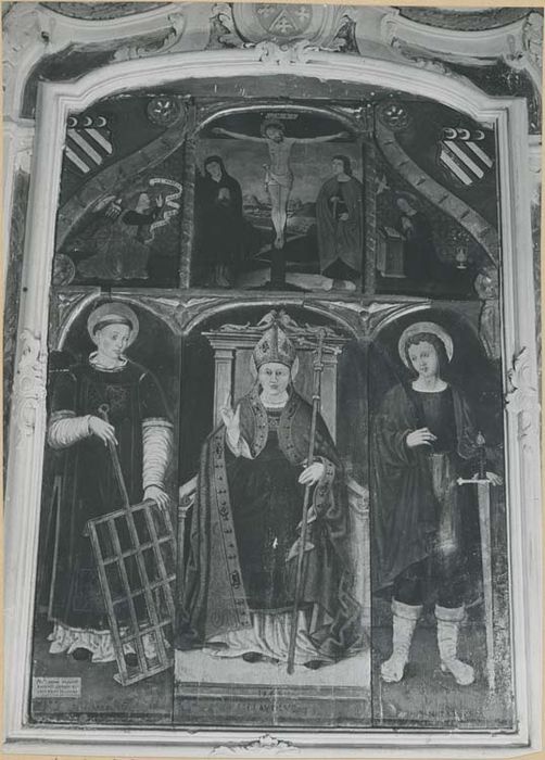 retable de l'autel Saint-Claude, tableaux