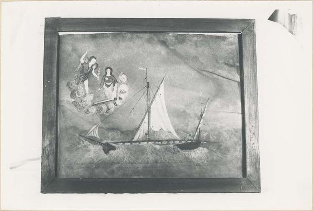 tableau ex-voto : Bateau dans la tempête - © Ministère de la Culture (France), Médiathèque du patrimoine et de la photographie, diffusion GrandPalaisRmn Photo