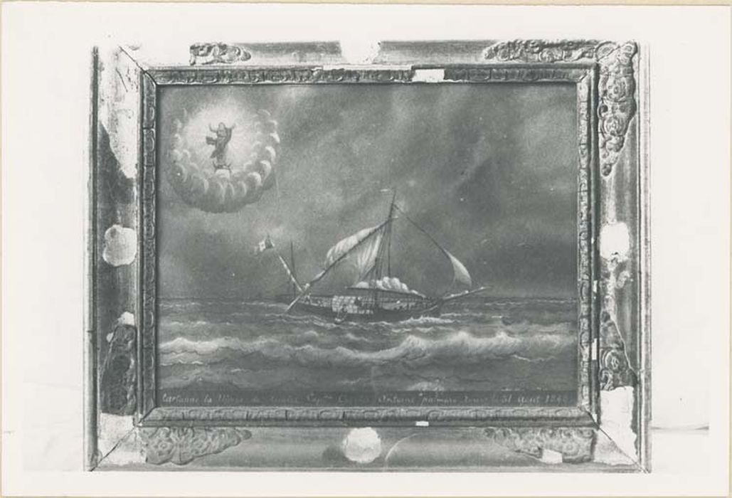 tableau ex-voto : Marin Tombe à la mer - © Ministère de la Culture (France), Médiathèque du patrimoine et de la photographie, diffusion GrandPalaisRmn Photo