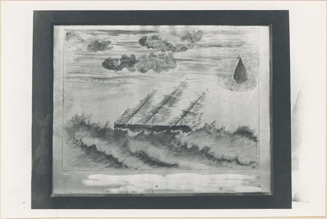 tableau ex-voto : Bateau dans la tempête - © Ministère de la Culture (France), Médiathèque du patrimoine et de la photographie, diffusion GrandPalaisRmn Photo