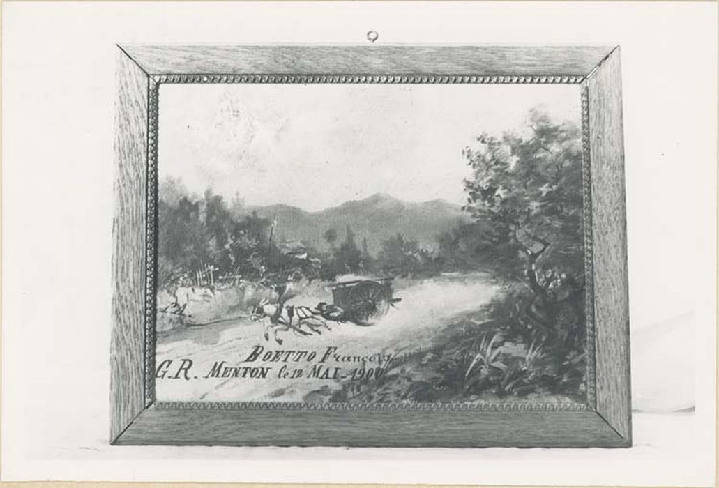 tableau ex-voto : Voiture renversée - © Ministère de la Culture (France), Médiathèque du patrimoine et de la photographie, diffusion GrandPalaisRmn Photo