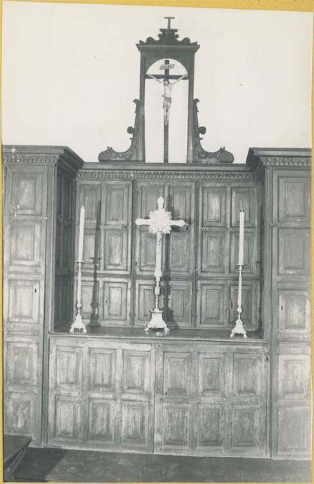 meuble de sacristie - © Ministère de la Culture (France), Médiathèque du patrimoine et de la photographie, diffusion GrandPalaisRmn Photo